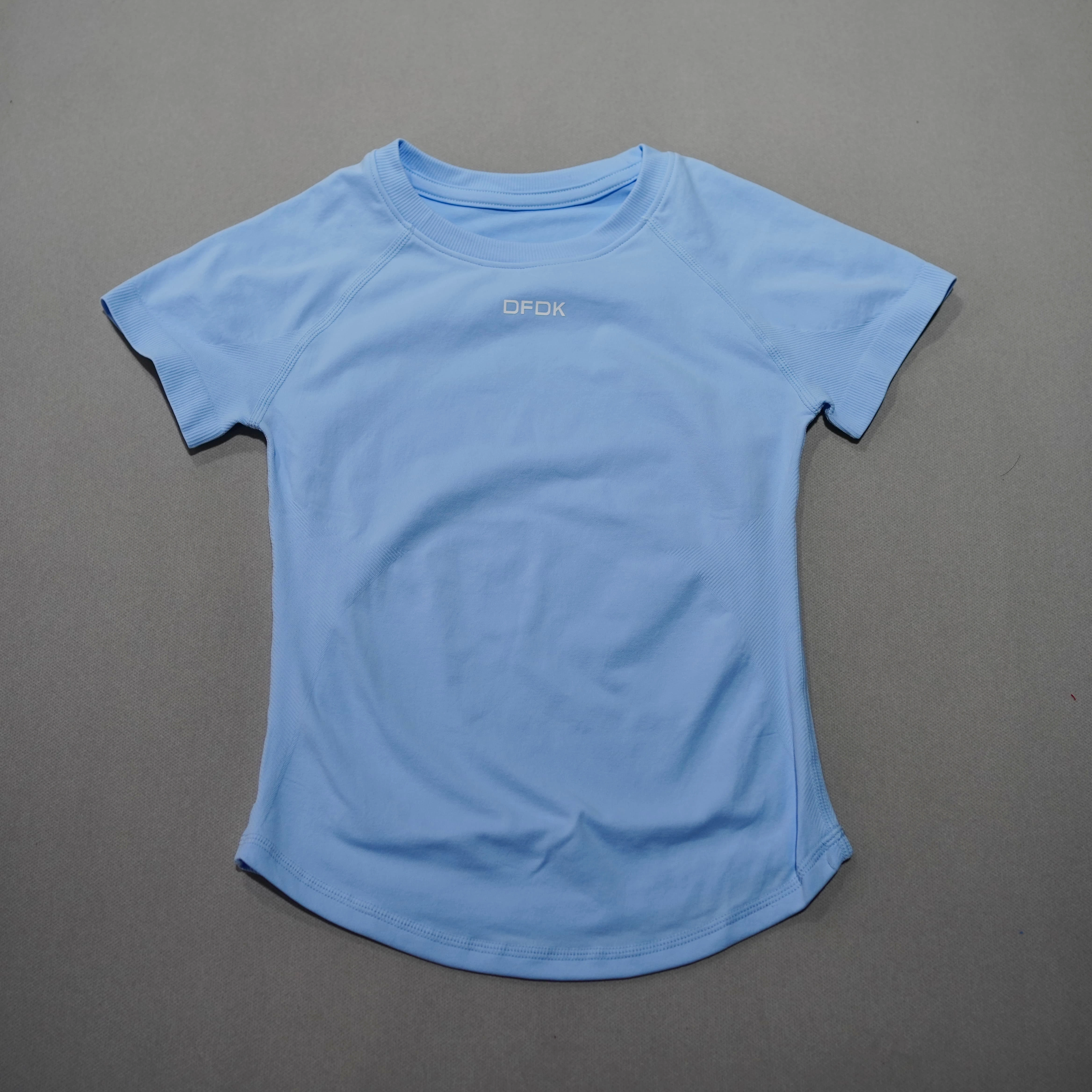 DFDK T-shirt de sport à col rond pour femme