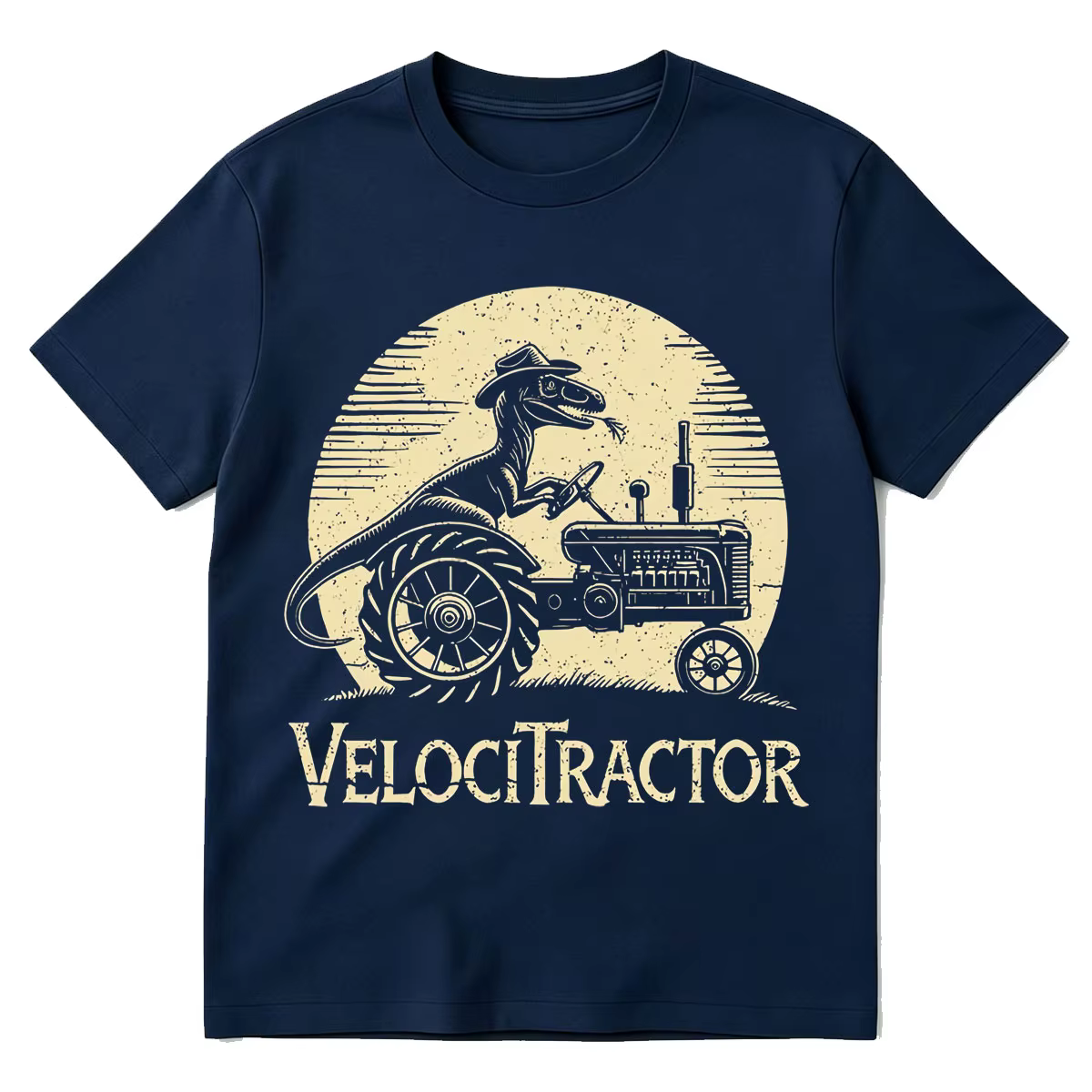T-shirt graphique VelociTractor drôle pour hommes et femmes
