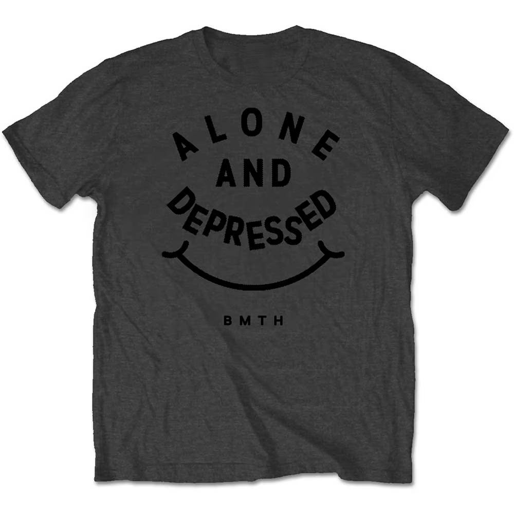T-Shirt Nun Bring Me The Horizon en coton pour hommes et femmes