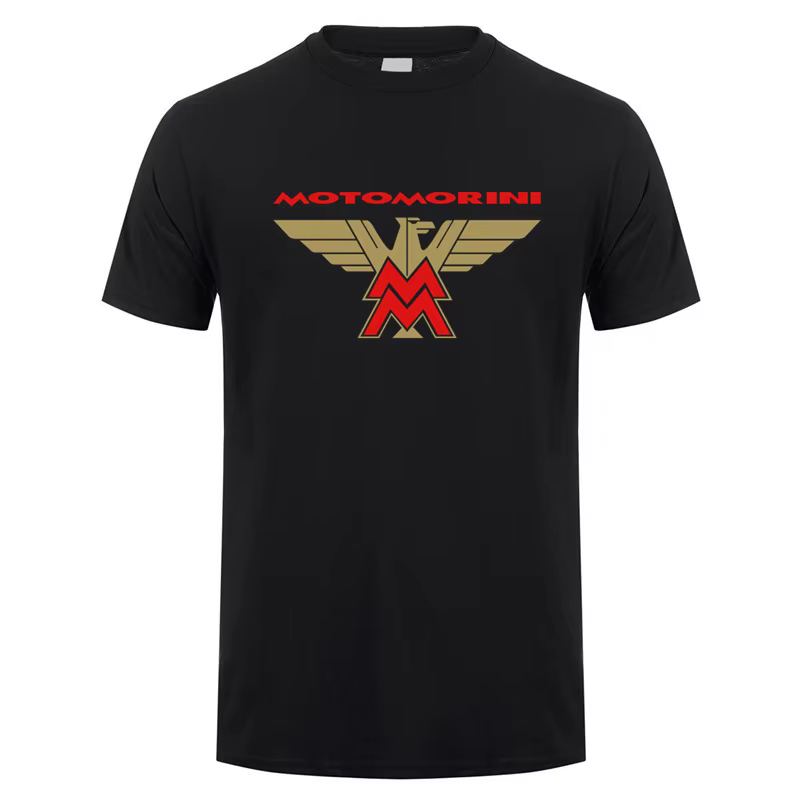 Moto Morini t-shirt été hommes coton à manches courtes T-shirts