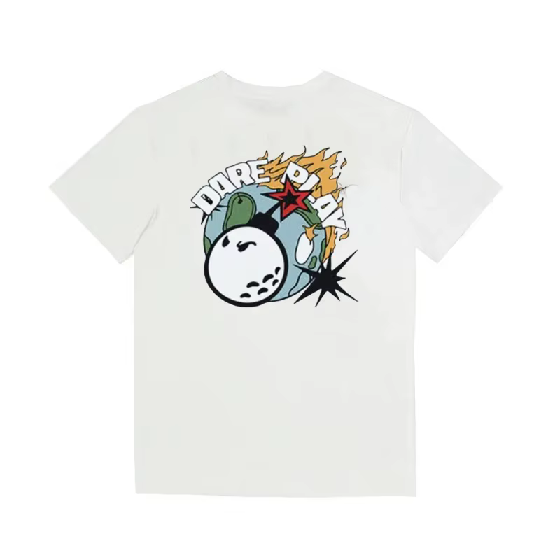 T-shirt de golf - Été - 100% coton pur - Nouveau design