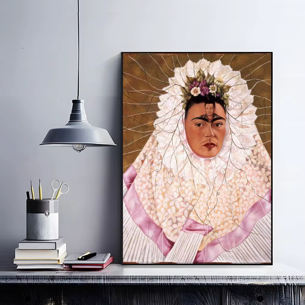 Affiche artistique de la peintre Frida Kahlo