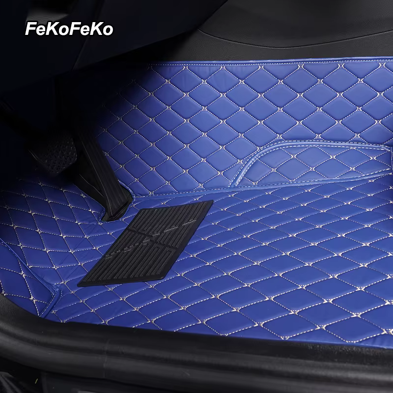 Tapis de sol de voiture personnalisés pour VW Polo Polo-Plus Polo-GTI, accessoire de Coche