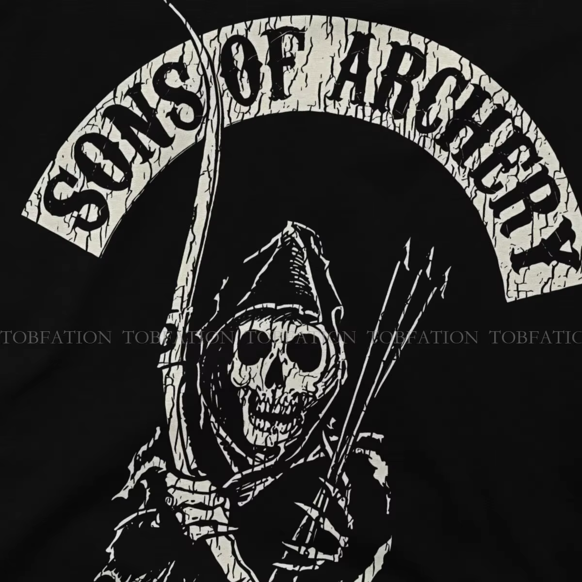 Tir à l'arc homme t-shirt fils de tir