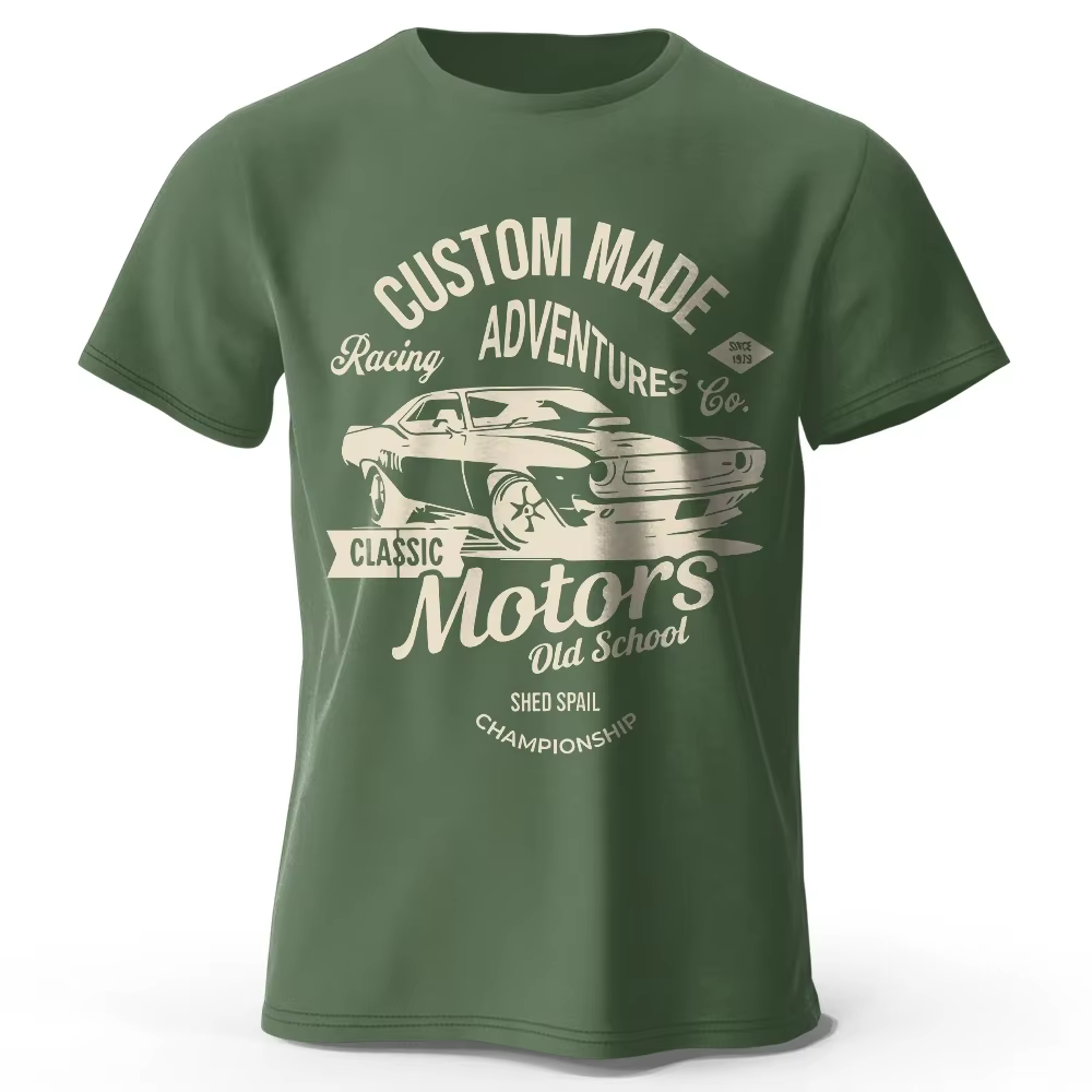 T-shirt imprimé Motors pour hommes