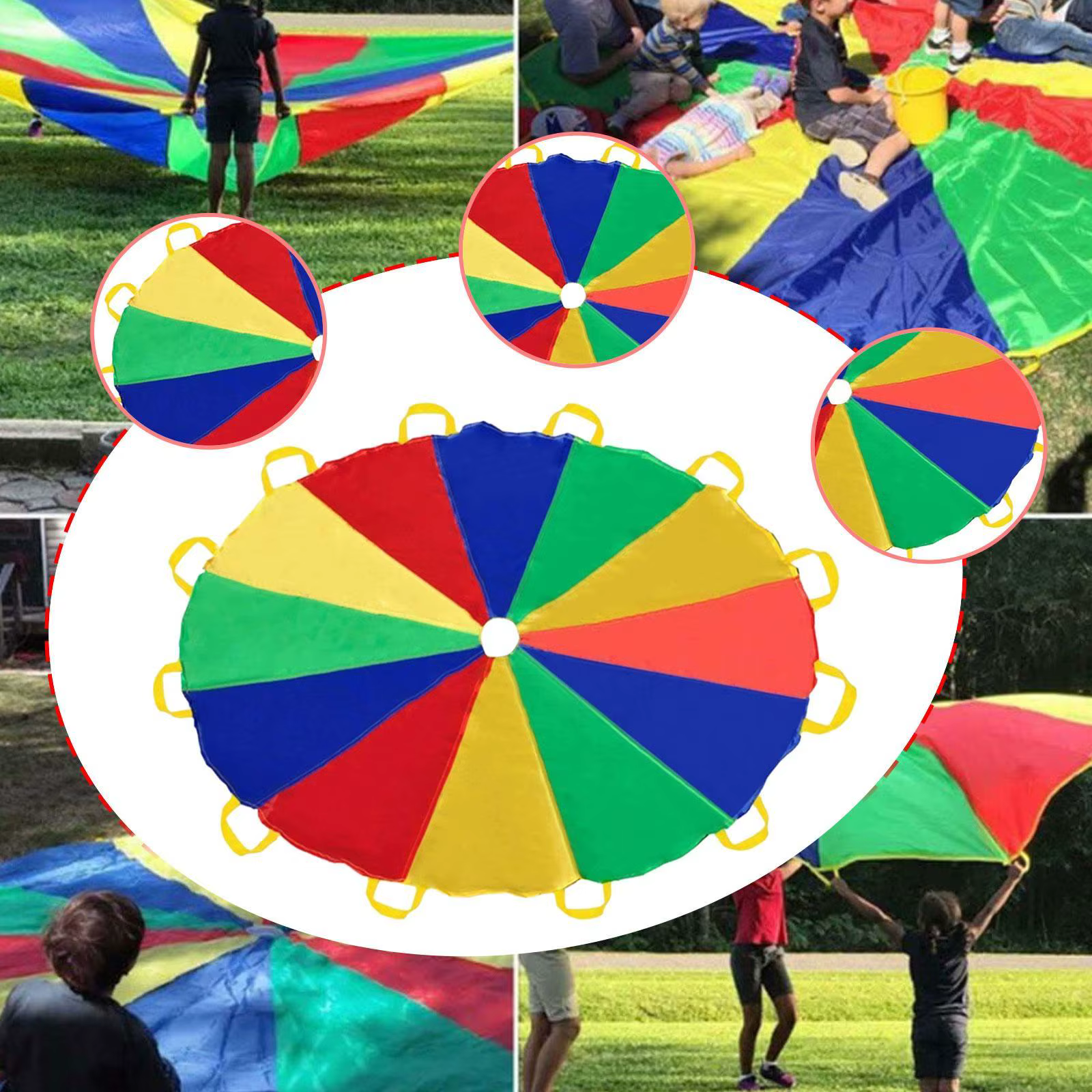 Jouer au Parachute réutilisable pliable