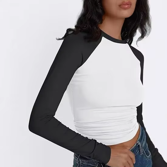 Chemise à manches longues pour femmes