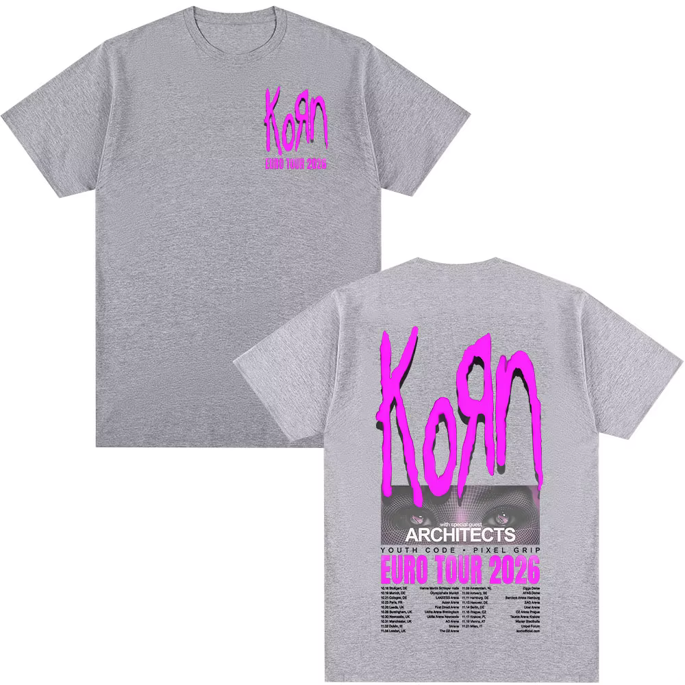 T-shirt Korn Tour 2026 Merch