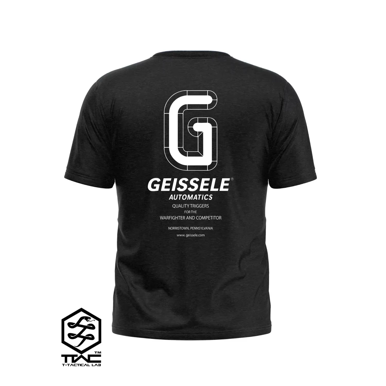 ‌ Geissele Automatics T-shirt tactique à manches courtes et col rond
