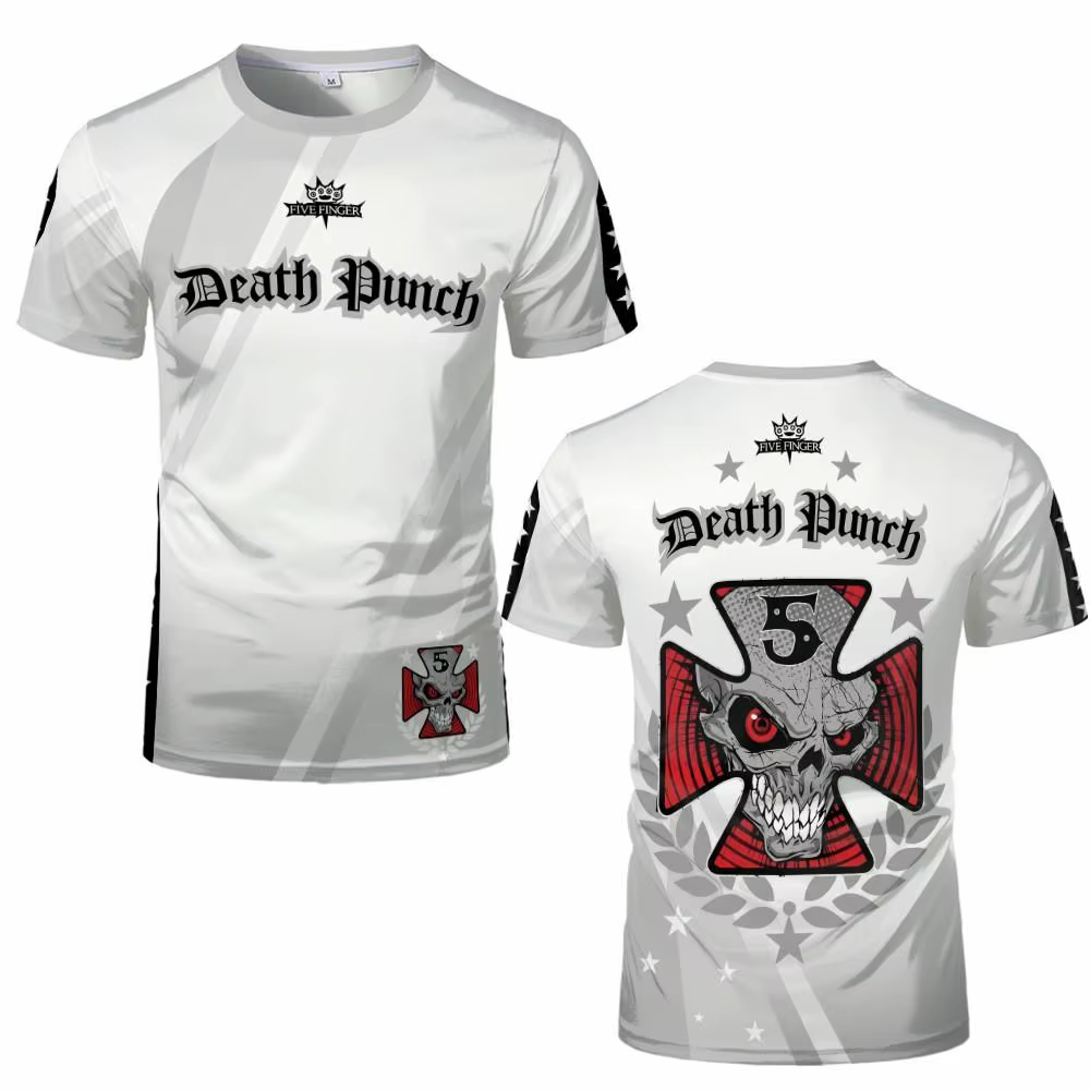 T-shirt tendance Street pour les fans de 5FDP Five Finger Death Punch