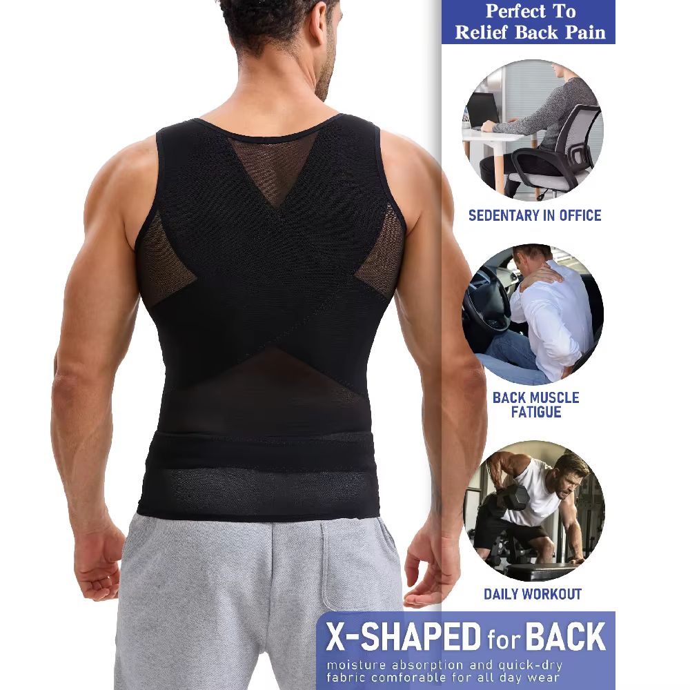 Débardeur Amincissant Sculptant pour Hommes