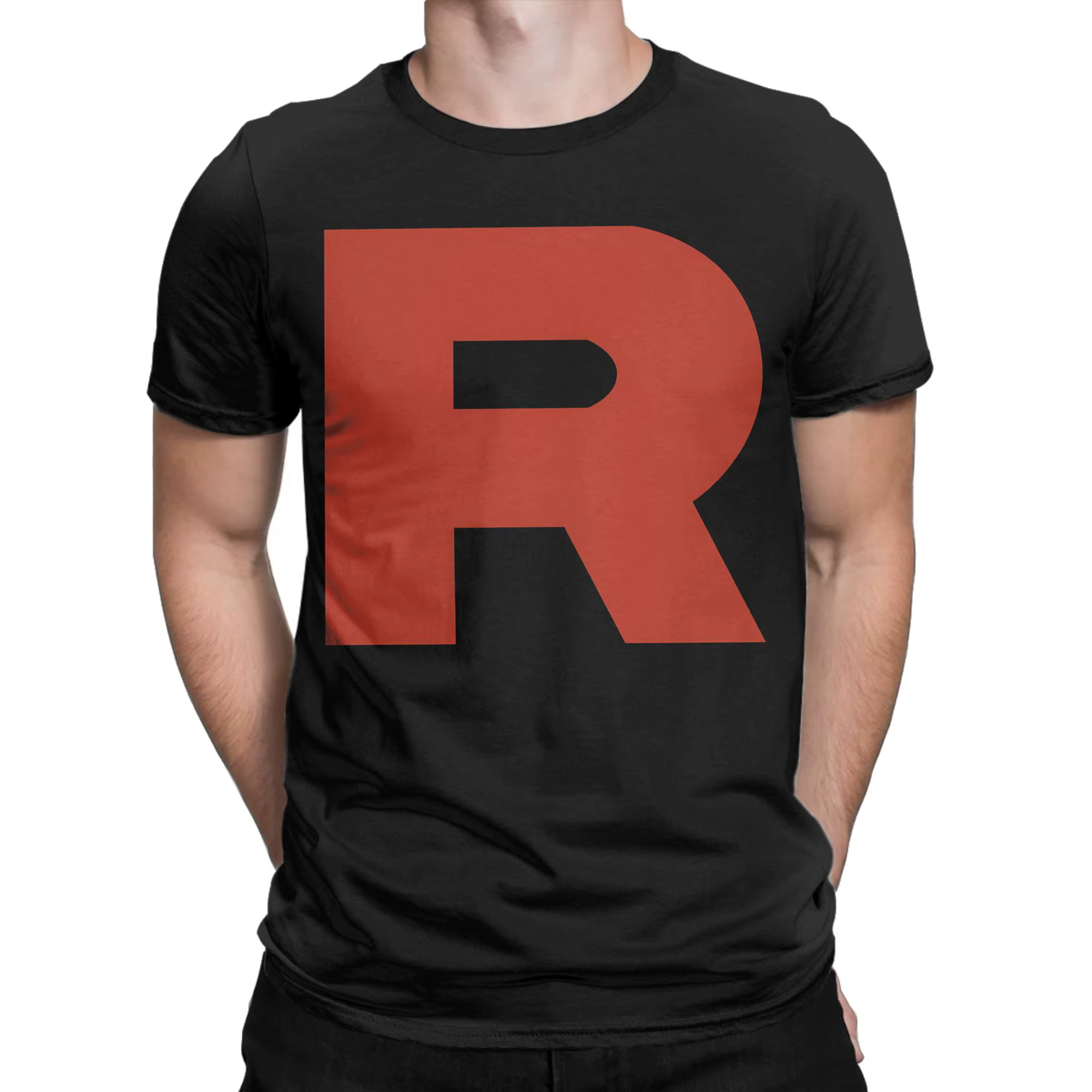 T-shirt Team Rocket R pour hommes et femmes