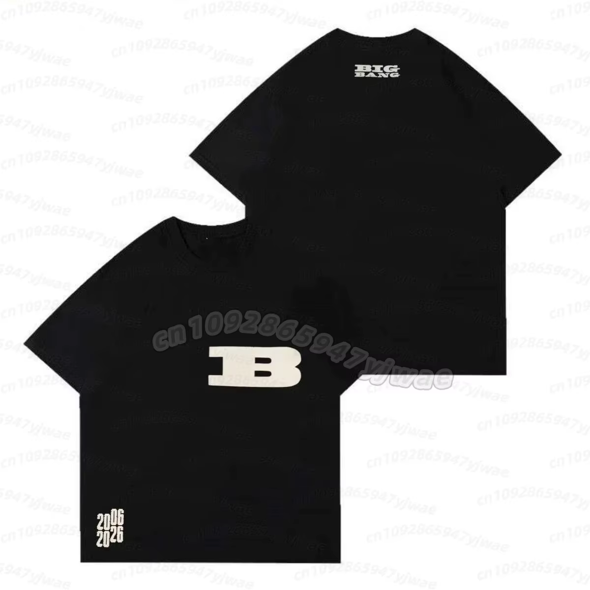 T-shirt unisexe à manches courtes pour fans de G-Dragon