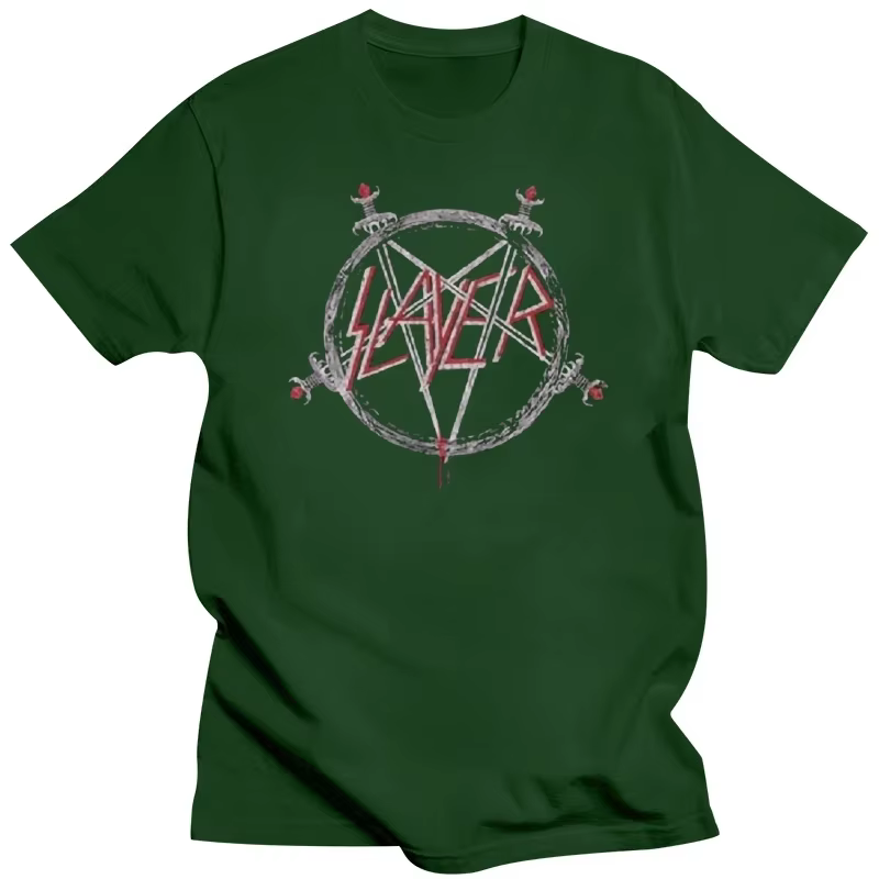 T-Shirt avec Logo Pentagramme Slayer