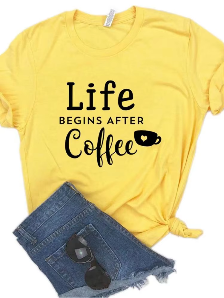 T-shirt manches courtes col rond femme
