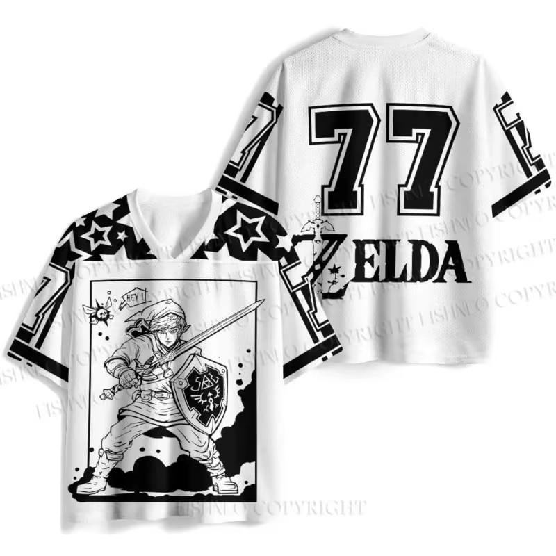 T-shirt pour enfants The Legend of Zelda Link Zelda