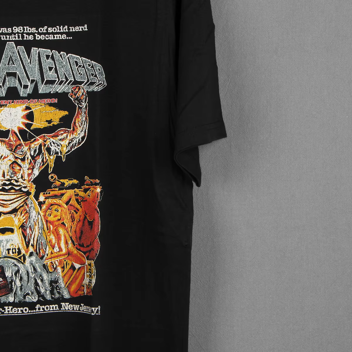 The Toxic Avenger t-shirt 80S culte horreur B film rue poubelle cerveau dommages unisexe graphique manches courtes coton imprimé chemises