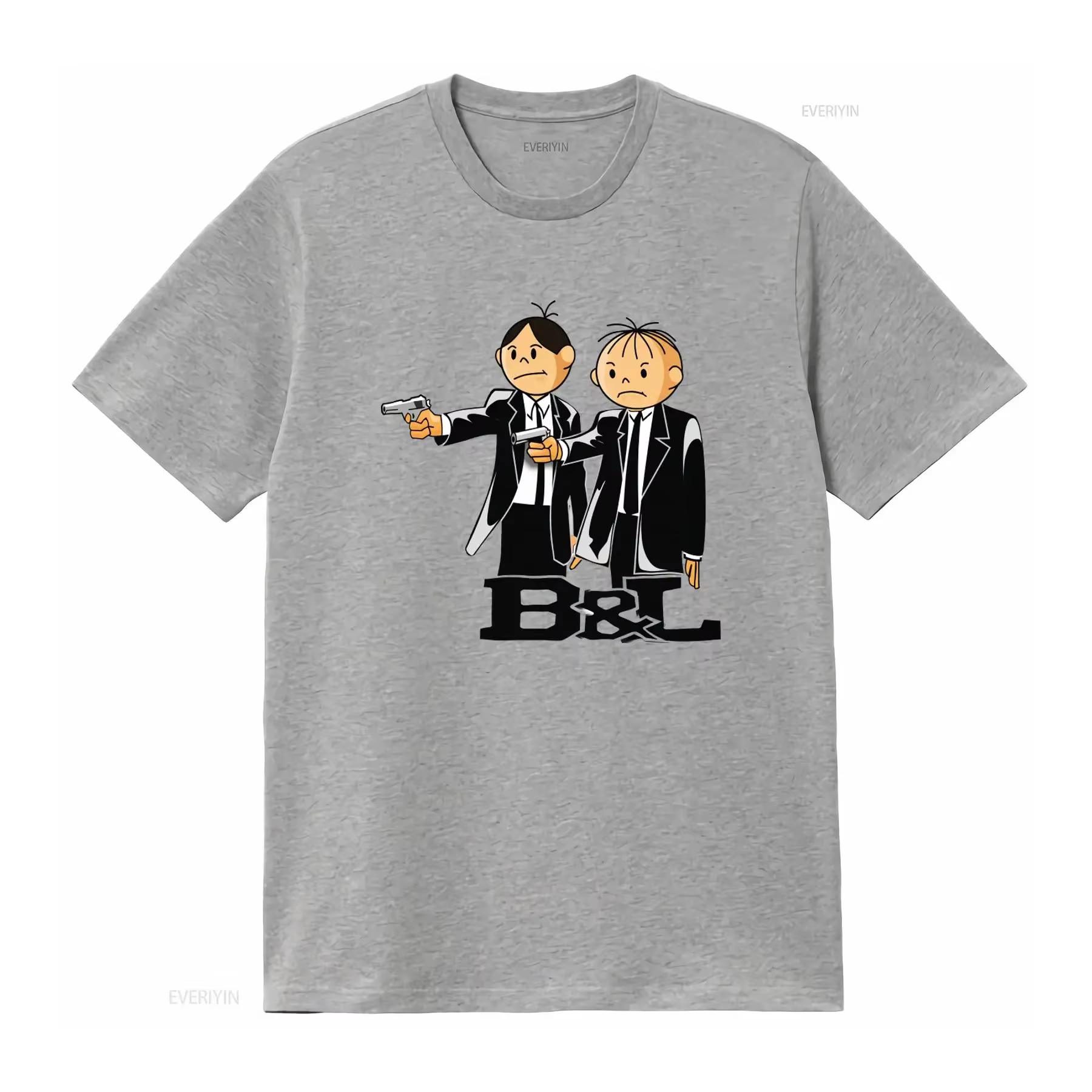T-shirt de dessin animé Bolek et Lolek pour hommes