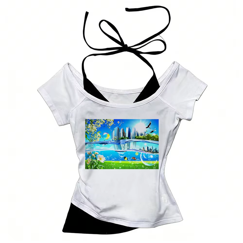 T-shirt Frutiger Aero pour femmes