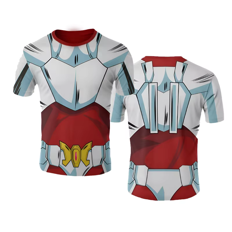Saint Seiya Pegasus Cosplay T-shirt impression 3D enfants dessus d'anime hommes femmes à manches courtes
