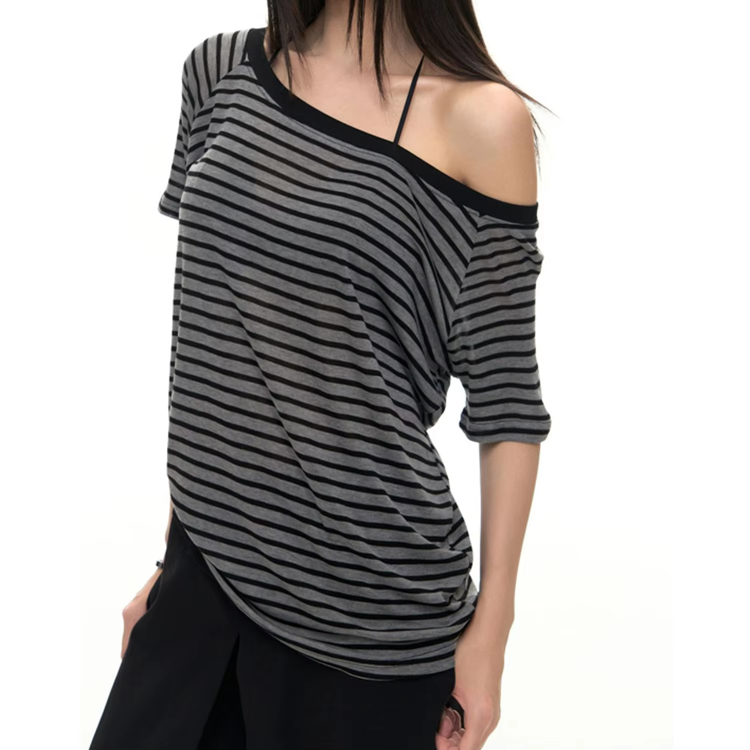 T-shirt rayé pour femmes