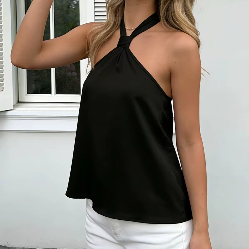 Hauts dos nu à nouer pour femmes