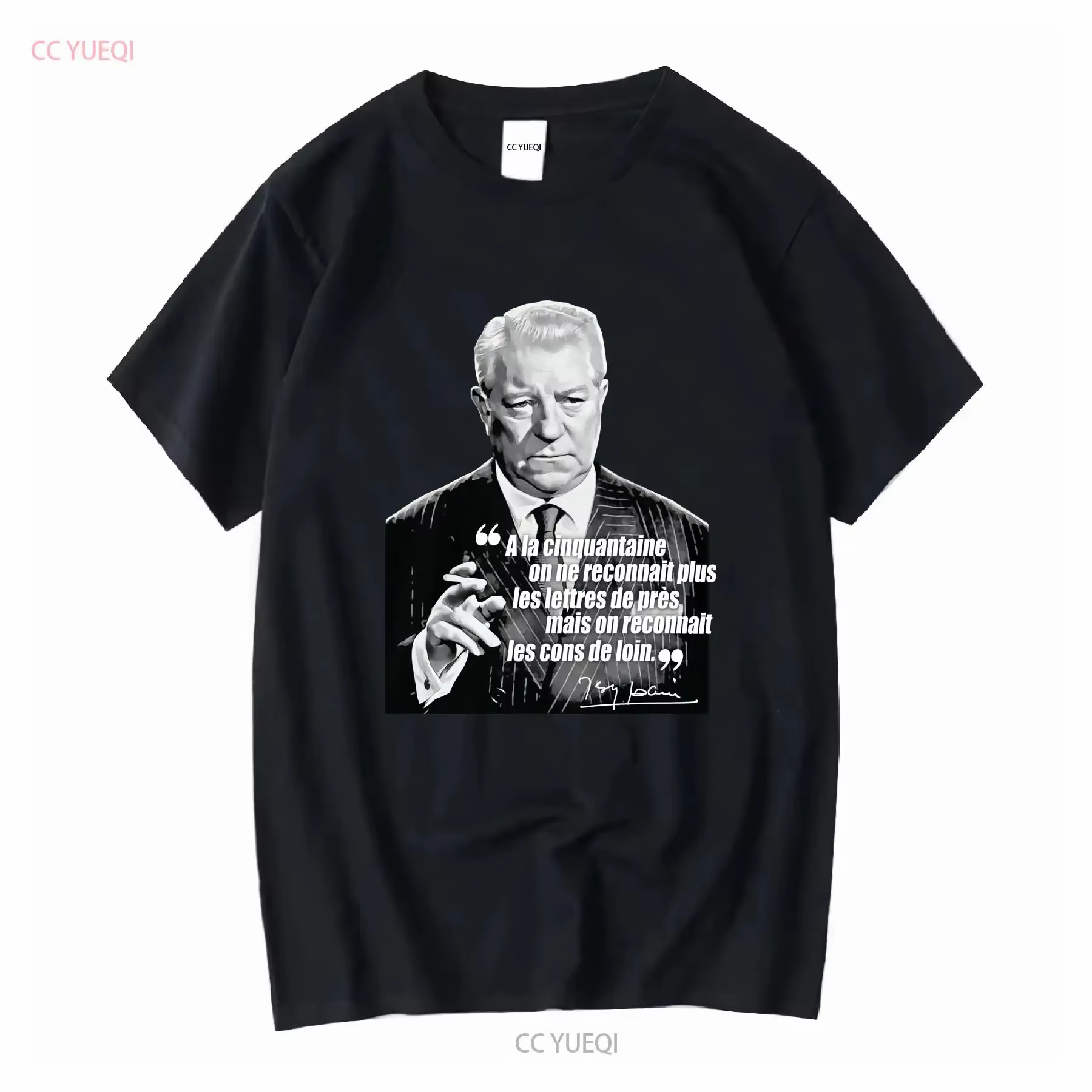 T-shirt 50e anniversaire en coton pour homme