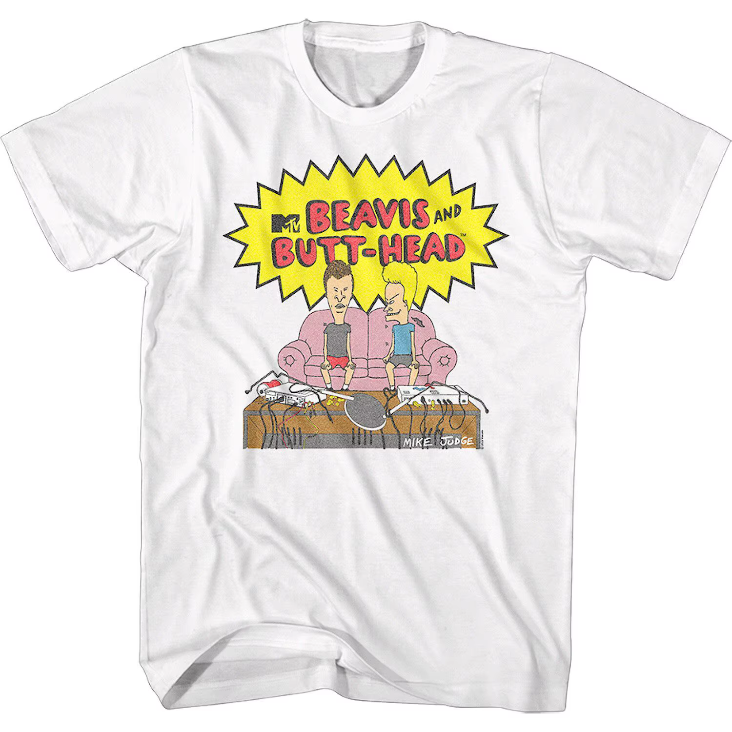 T-Shirt Beavis and Butt-head 100% coton