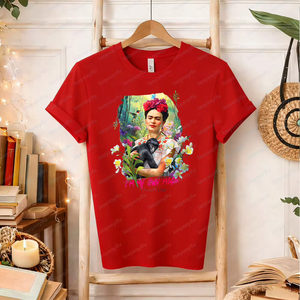 T-shirt « Je suis ma propre muse » - Frida Kahlo