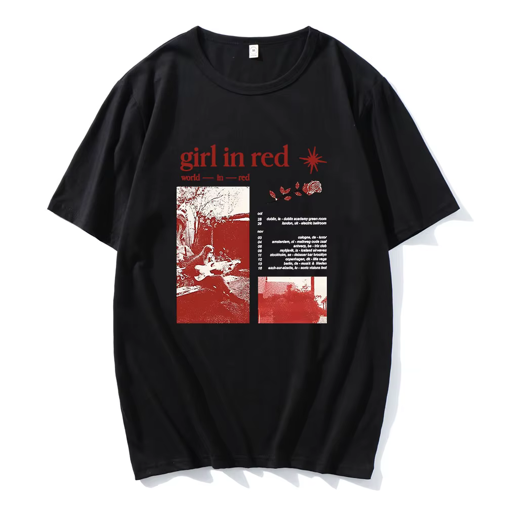 T-shirt à col rond pour femme