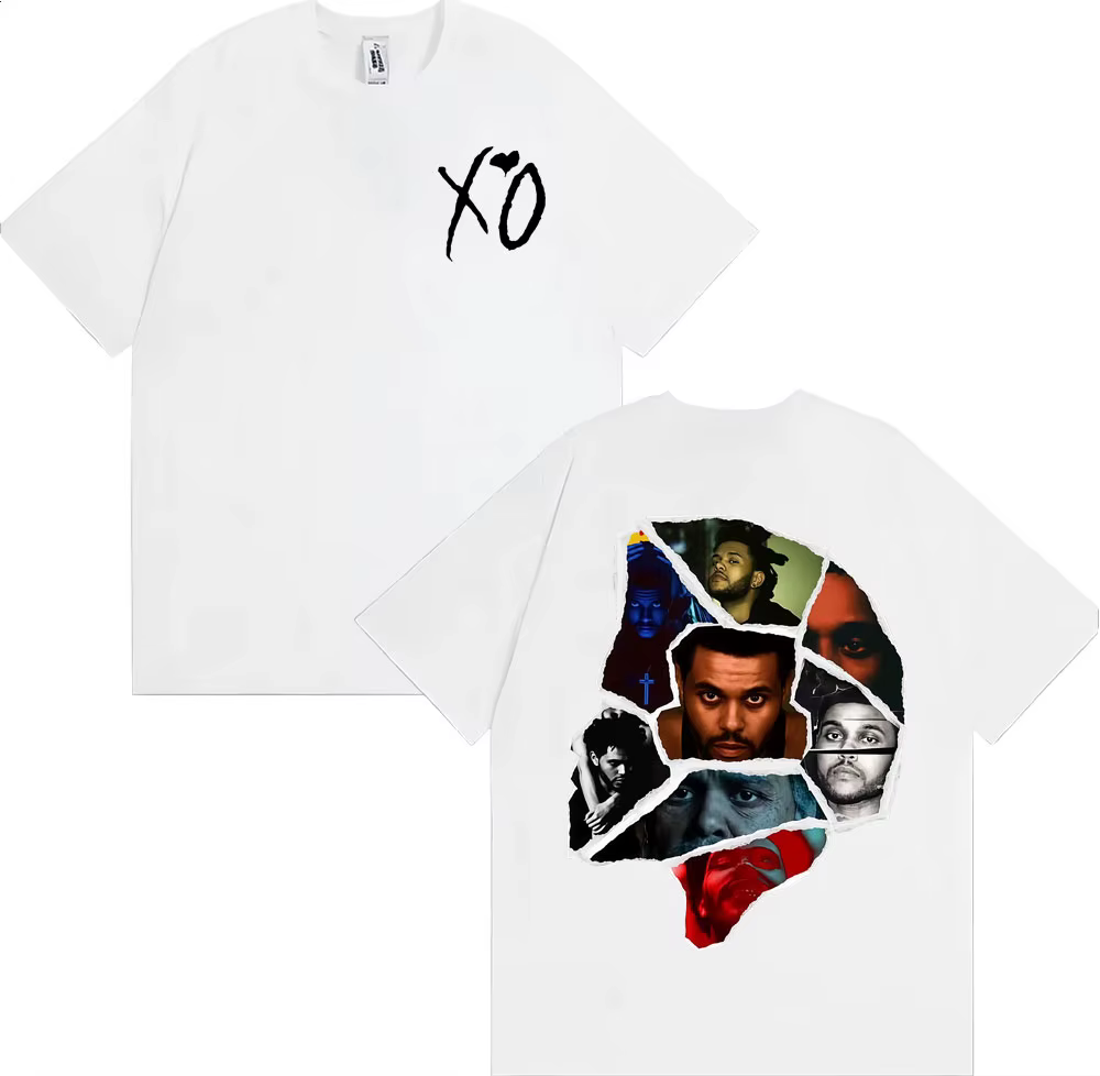 T-shirts The Weeknd After Hours Til Dawn avec l'image de la couverture de l'album