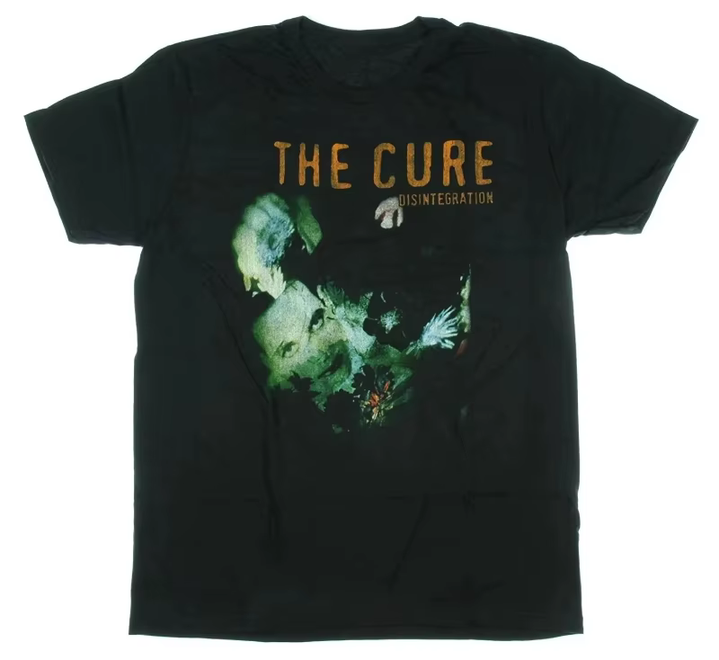 T-shirt rock THE CURE, groupe de rock
