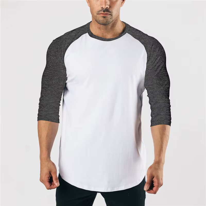 T-shirt à manches trois-quarts pour hommes