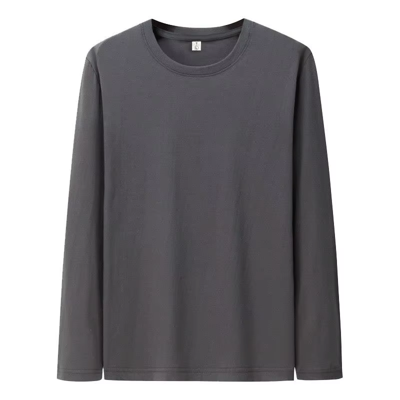 T-shirt en coton à manches longues pour hommes