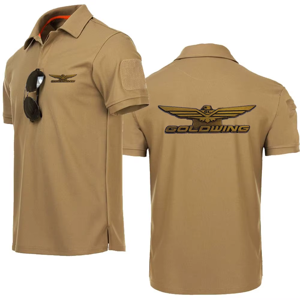 Hommes Polo à manches courtes POLOS sport Fitness chemises T-Shirt maille