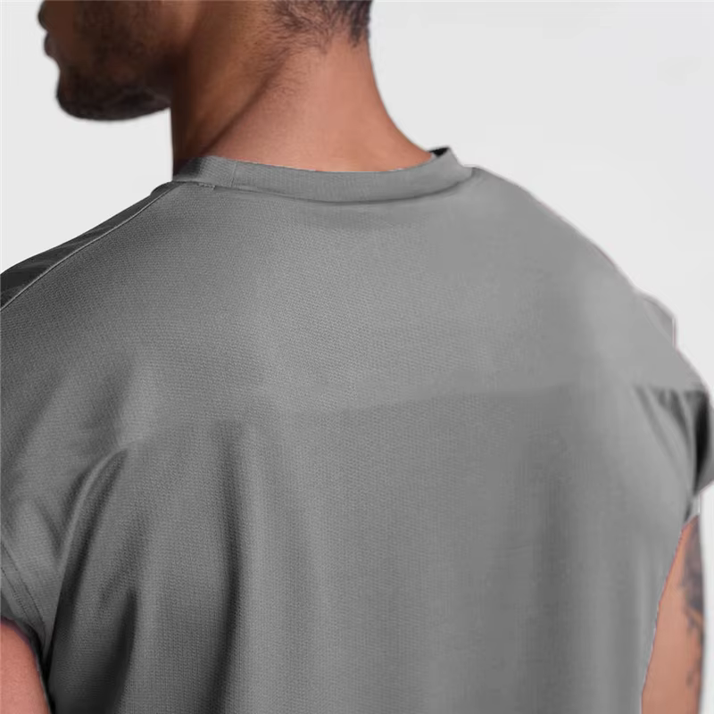 Gilets de musculation en maille respirante à séchage rapide pour hommes