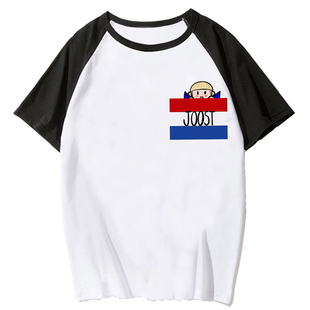 Joost Klein t-shirt femme psychédélique rétro graphique esthétique hip hop