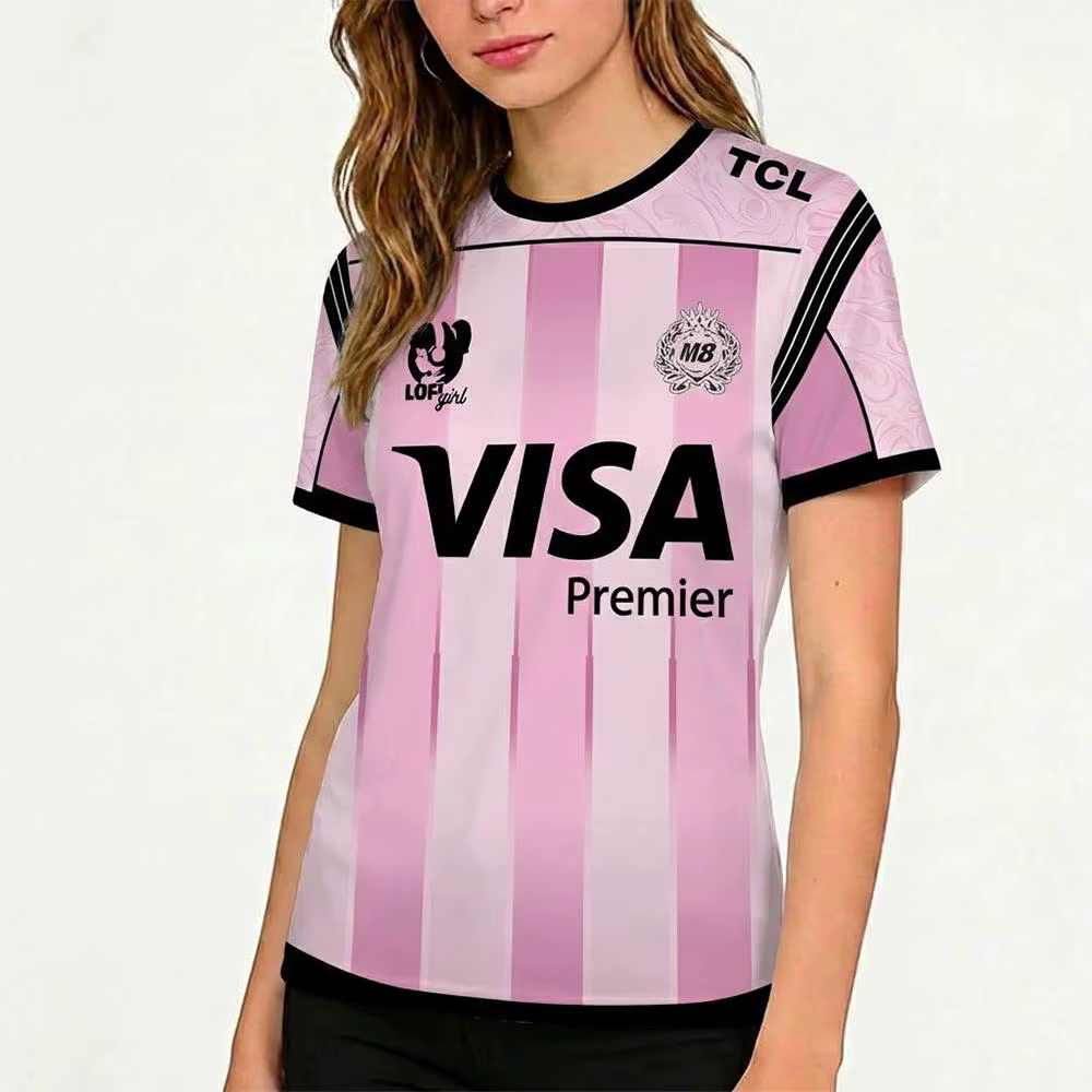 Nouveau maillot d'e-sport Gentle Mates M8 Team pour hommes