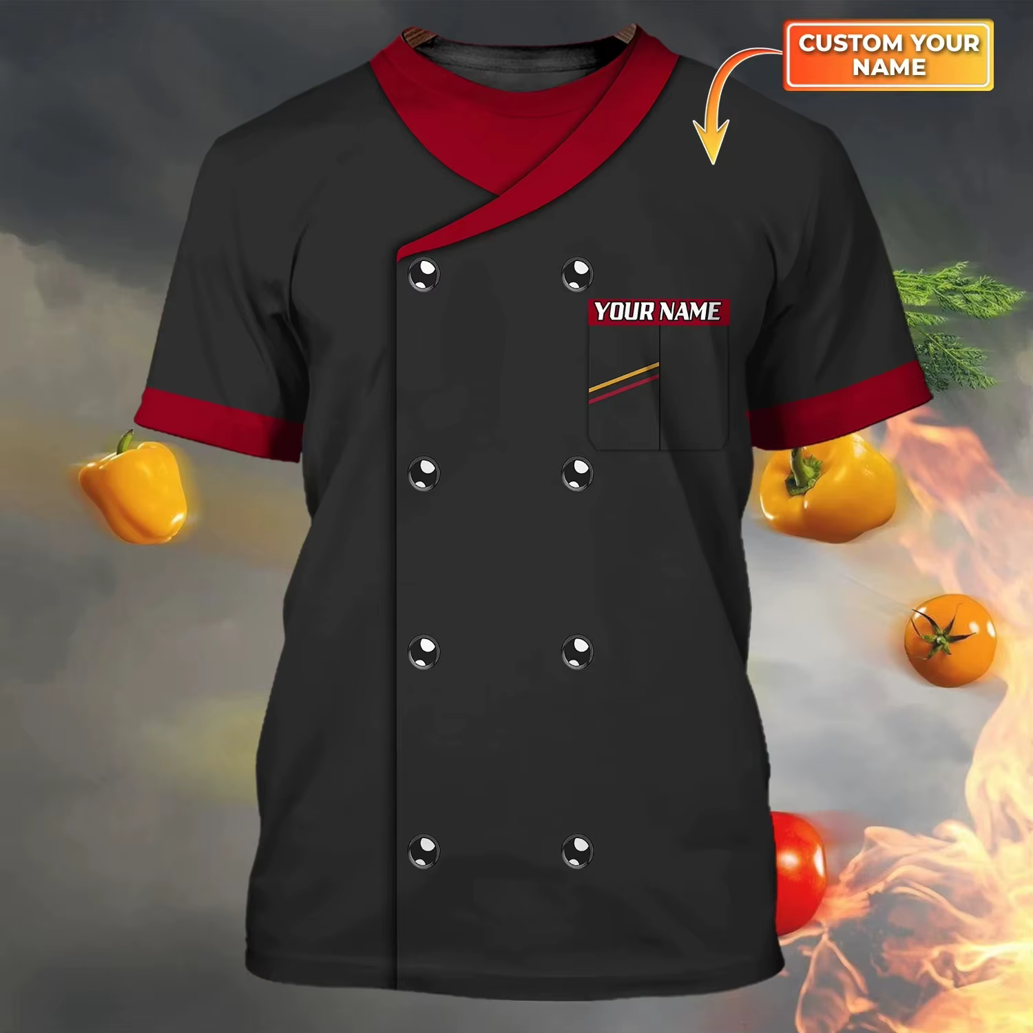 T-shirt unisexe Chef Life