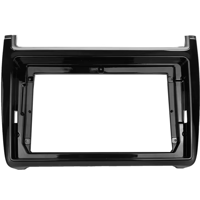 Façade de tableau de bord pour autoradio de 9 pouces, pour Volkswagen Polo Mk5(6R/6C) 2009-2018, panneau de montage stéréo, façade de montage