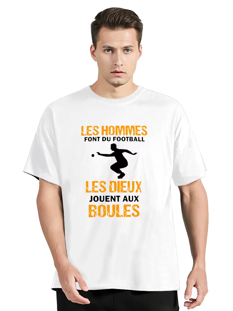 T-shirt de sport à manches courtes pour hommes
