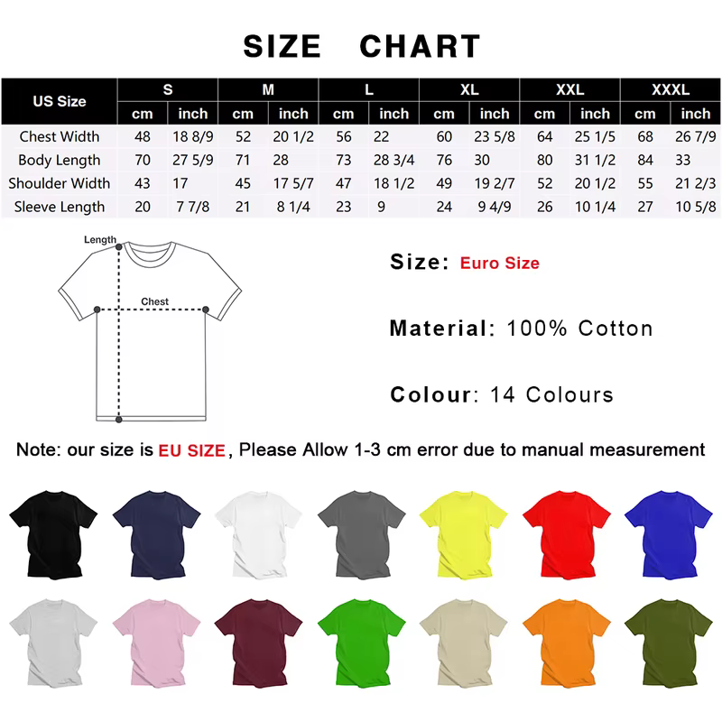T-shirt à manches courtes pour hommes