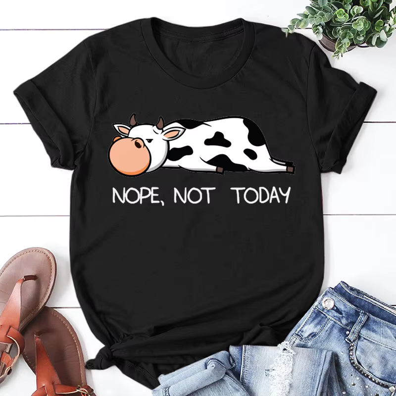 T-shirt manches courtes col rond femme