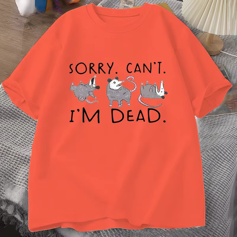 Nouveau Possum T-Shirt pour Opossum amant drôle graphique