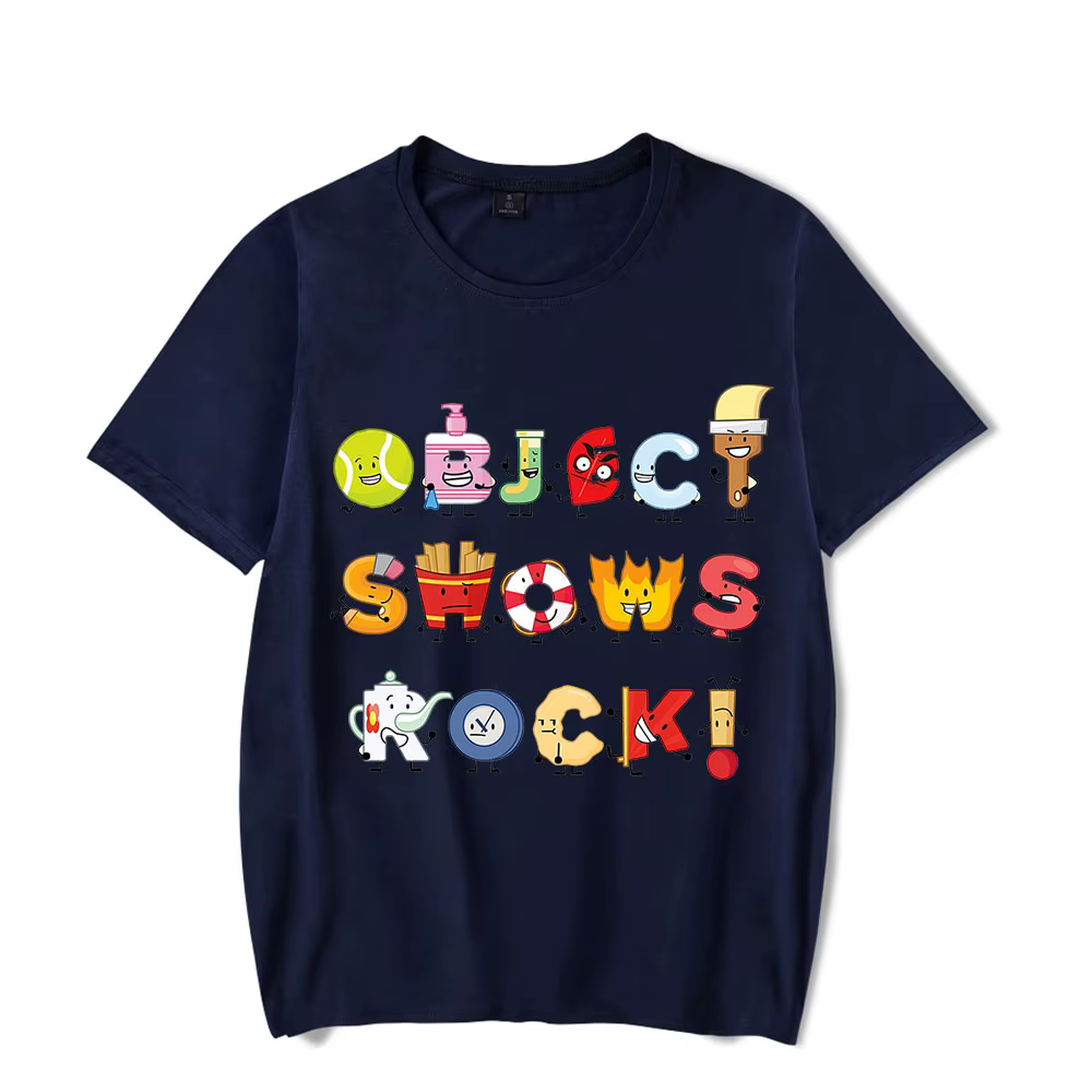 T-shirt à Manches Courtes et Col Ras du Cou pour Homme et Femme