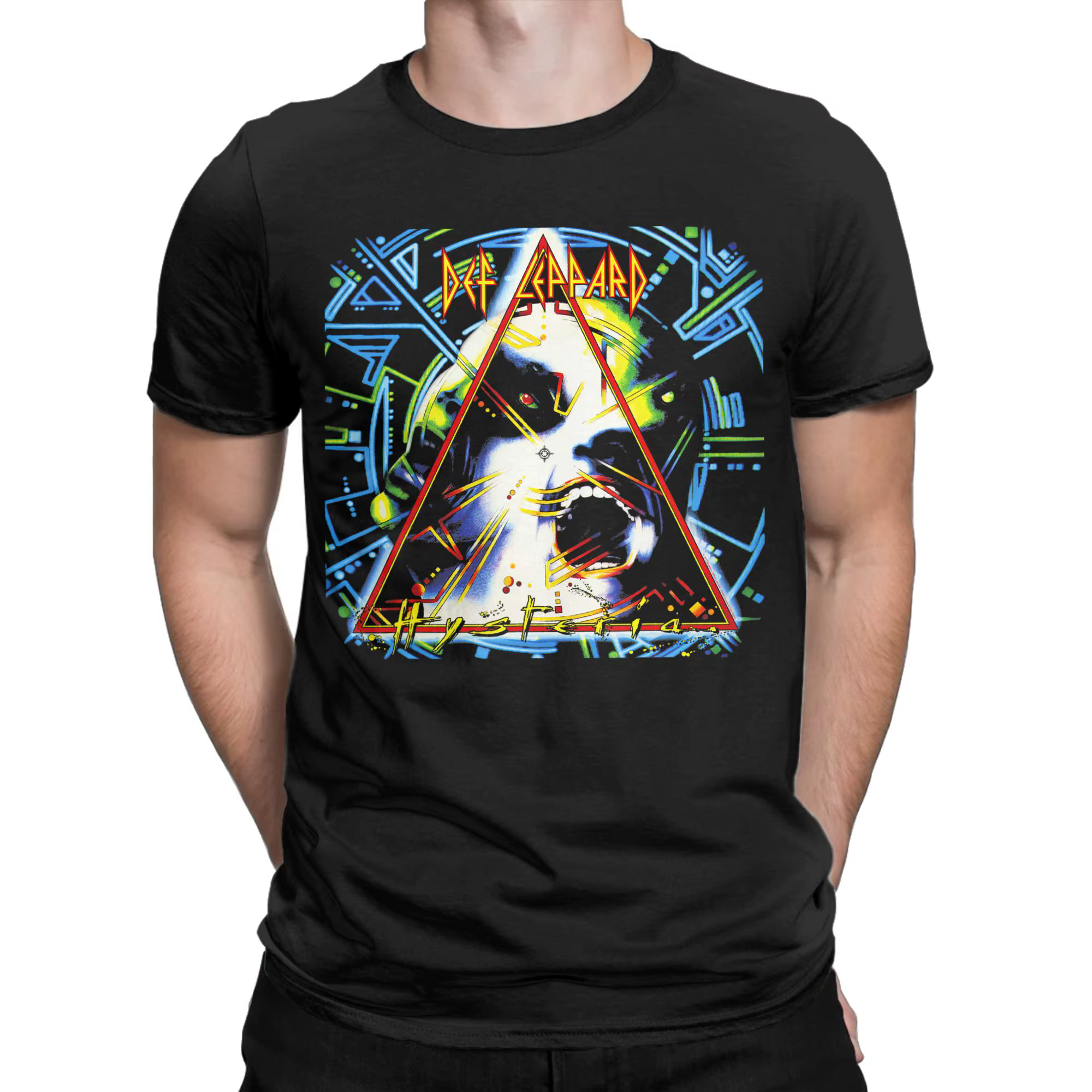 T-Shirt Def Leppard Hysteria pour hommes