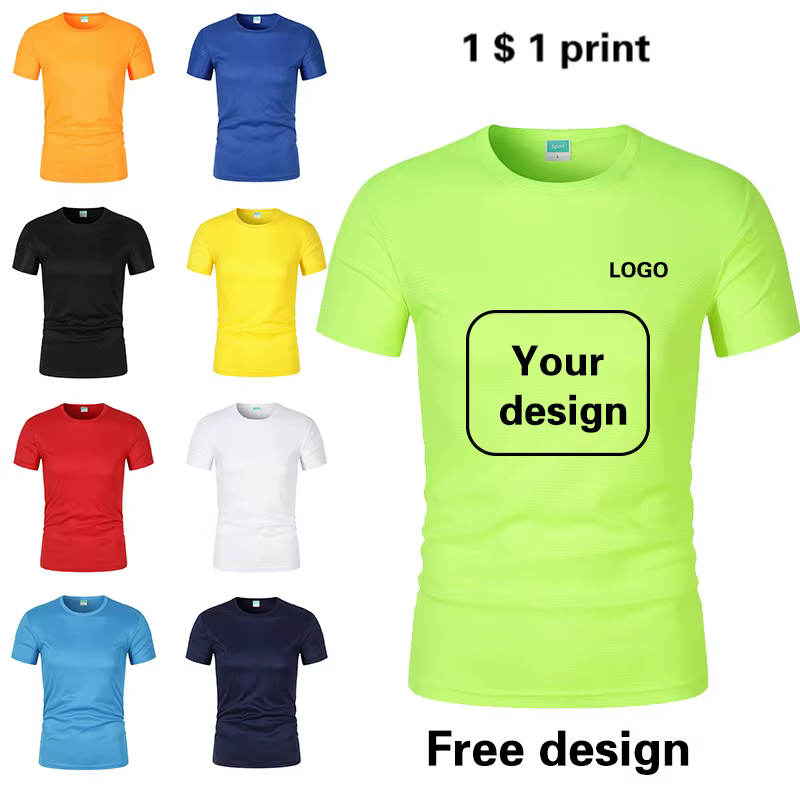 T-shirt à manches courtes pour hommes et femmes