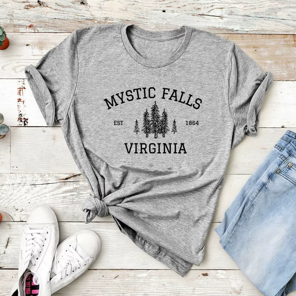 T-shirt graphique à manches courtes pour femmes