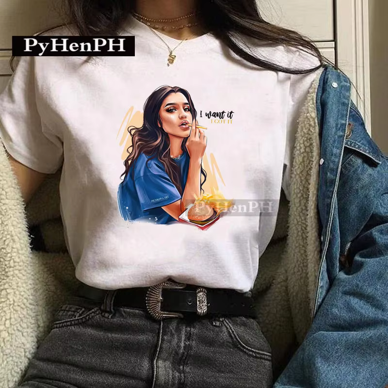 T-shirt à la mode pour filles