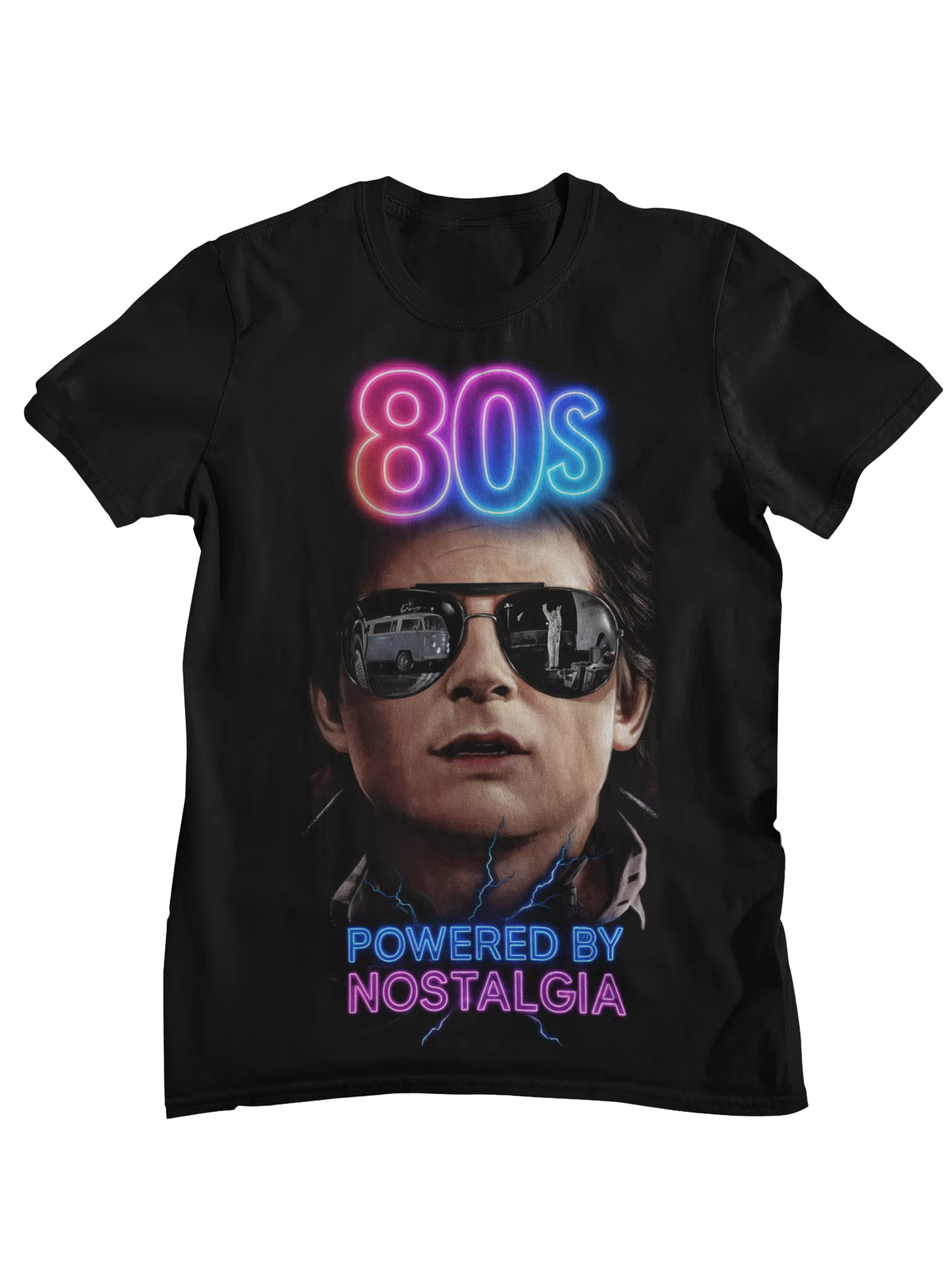 T-shirt imprimé rétro pour hommes